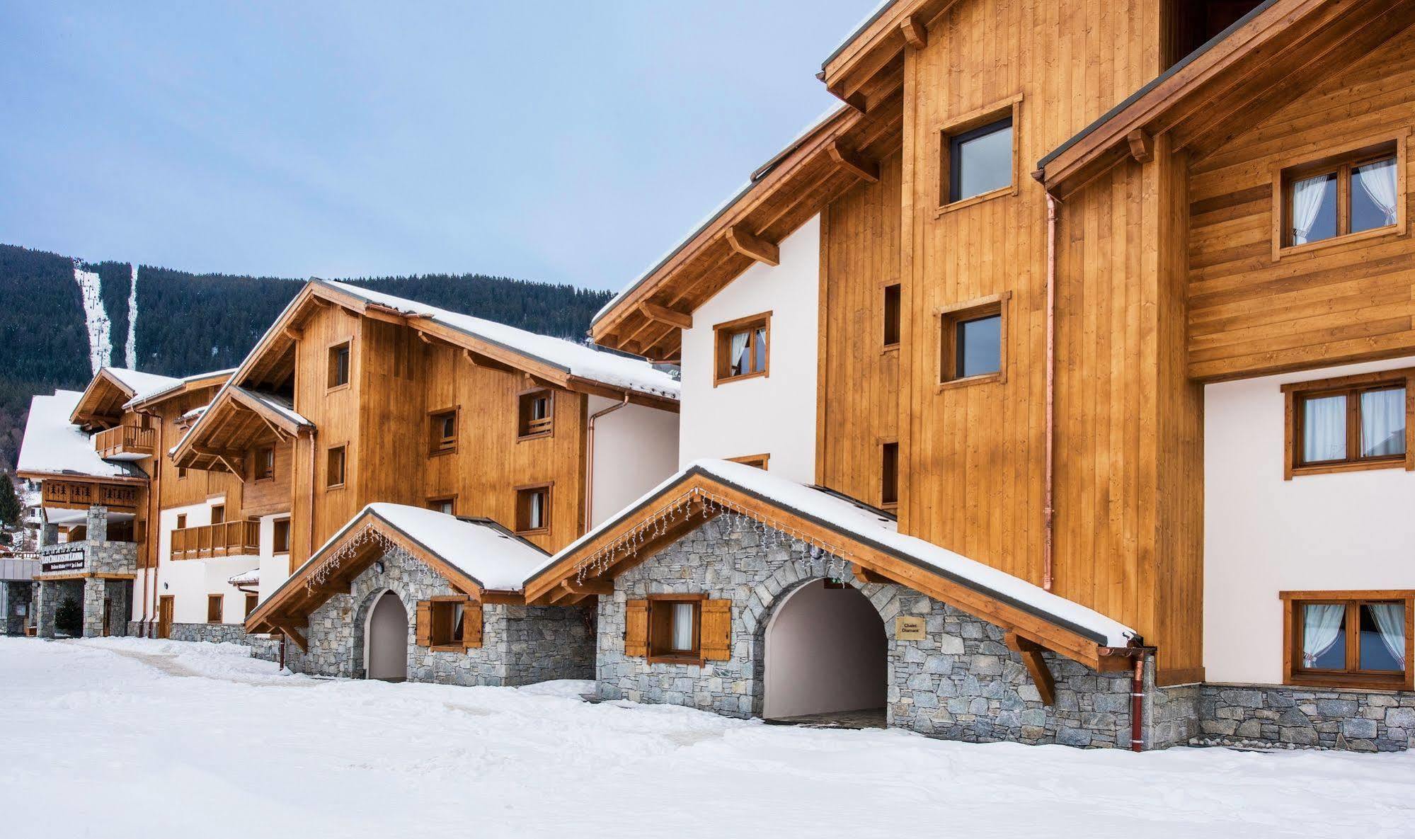 Cgh Residences And Spa Les Chalets De Leana Les Carroz d'Araches Eksteriør bilde