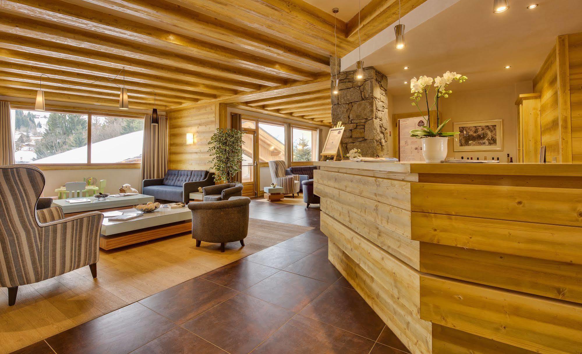 Cgh Residences And Spa Les Chalets De Leana Les Carroz d'Araches Eksteriør bilde