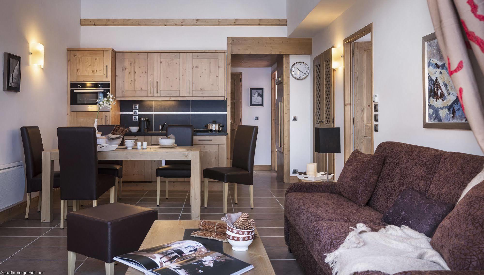 Cgh Residences And Spa Les Chalets De Leana Les Carroz d'Araches Eksteriør bilde